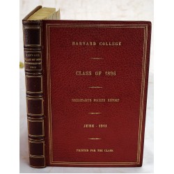 Quindecennial volume, Harvard College, Class of 1896